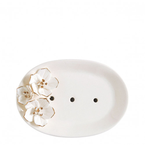 Amour de Fleurs ceramic soap dish Amour de Fleurs ceramic soap dish