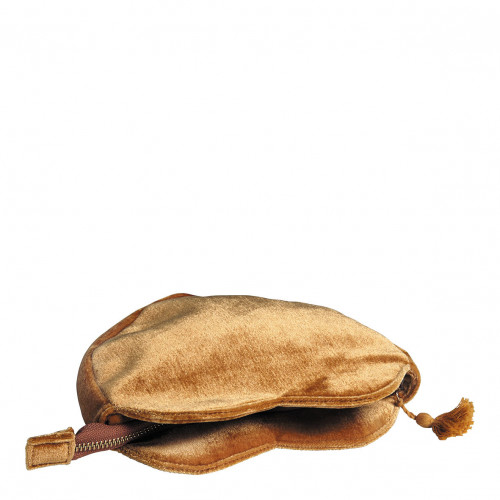 Neceser Corazón de Terciopelo - Amarillo