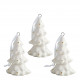 Set of 3 hanging Christmas trees
