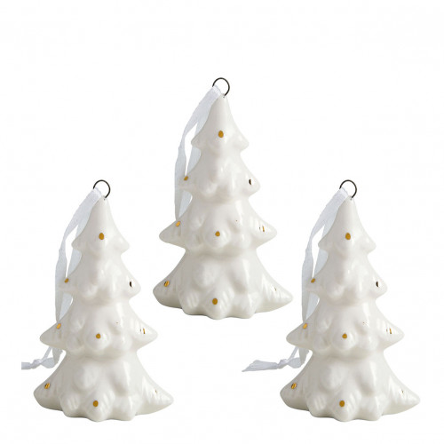 Set of 3 hanging Christmas trees