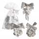 Pouch with 3 scented decorations - Fleur de Coton