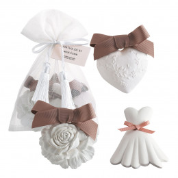 Saquito con 3 decoraciones perfumadas - Rose Élixir