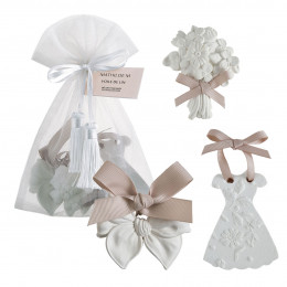 Bolsita de 3 decoraciones perfumadas - Voile de Lin
