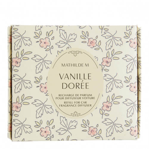 Recarga de perfume para difusor de coche - Vanille Dorée