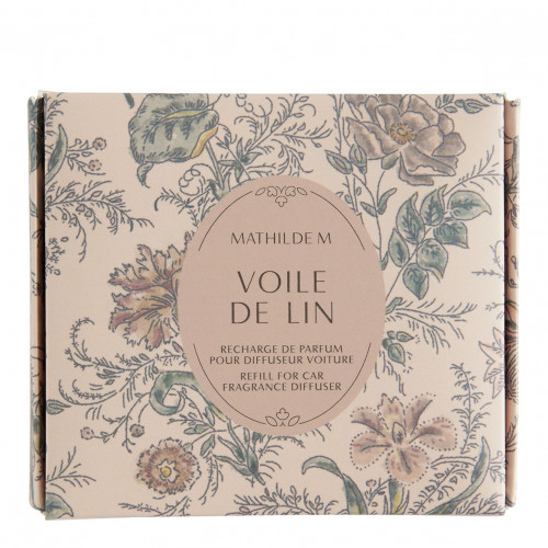 Recharge de parfum pour diffuseur de voiture - Voile de Lin Recharge de parfum pour diffuseur de voiture - Voile de Lin