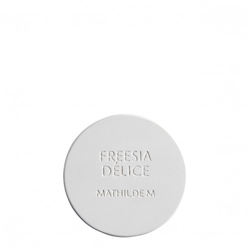 Probador decorativo redondo de yeso perfumado - Freesia Délice