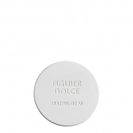 Testeur décor rond en plâtre parfumé - Figuier Dolce