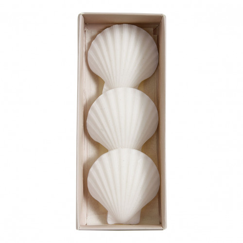 Cofanetto di 3 decorazioni fondenti in cera profumata - Soleil Pastel