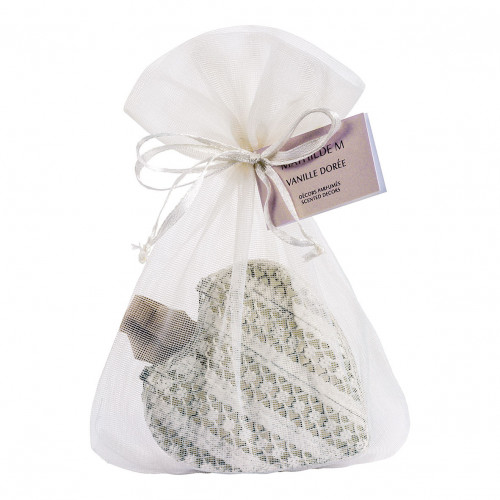 Heart Box and Scented Decoration - Vanille Dorée Heart Box and Scented Decoration - Vanille Dorée