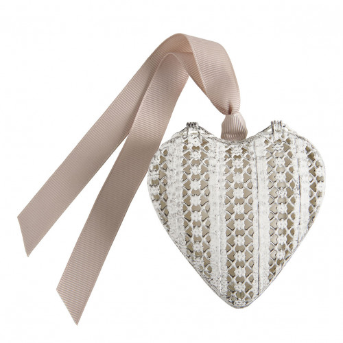 Heart Box and Scented Decoration - Voile de Lin Heart Box and Scented Decoration - Voile de Lin