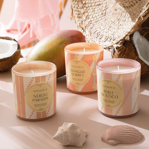 Bain de Soleil Scented Candle 160 g - Mangue Sorbet