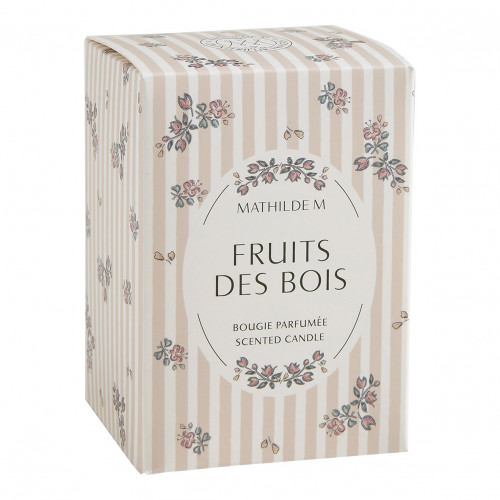 Bougie parfumée Les Intemporelles en Fleurs 145 g - Fruits des Bois