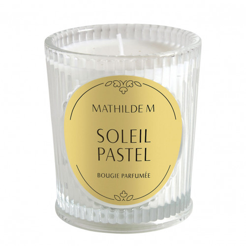 Bougie parfumée Les Intemporelles 145 g - Soleil Pastel
