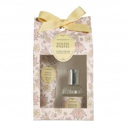 Scented set with 30 ml eau de toilette and Velours hand balm - Soleil Pastel