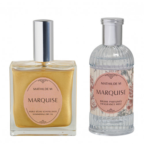 Scented set with dry oil and body and hair mist - Marquise Scented set with dry oil and body and hair mist - Marquise