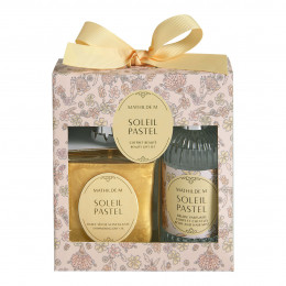 Coffret parfumé huile sèche et brume corps et cheveux - Soleil Pastel