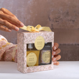 Coffret parfumé huile sèche et brume corps et cheveux - Soleil Pastel