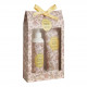 Scented body lotion and shower gel set - Soleil Pastel