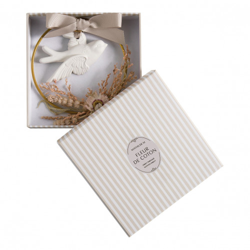 Scented Dove Floral Crown - Fleur de Coton
