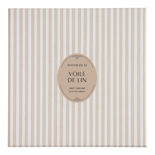 Scented dove floral wreath - Voile de Lin