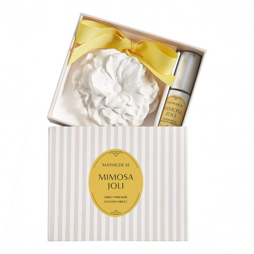 Décor parfumé et concentré de parfum Les Intemporelles - Mimosa Joli Décor parfumé et concentré de parfum Les Intemporelles - Mimosa Joli