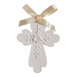 Decoração Perfumada Cruz - Tamanho Grande - Flor de Laranjeira