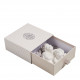 Decoração perfumada Anjinhos - Flor de Algodão