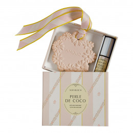 Decoração perfumada e concentrado de perfume Bain de Soleil - Pérola de Coco