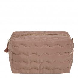 Rectangular Capucine toiletry bag in old rose - Large size