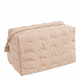 Nécessaire de toilette retangular Capucine rosa pálido - Modelo grande