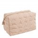 Nécessaire de toilette retangular Capucine rosa pálido - Modelo grande