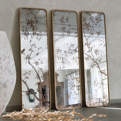 Espejo tríptico Una primavera en Kioto