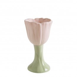 Suporte de Ovo Tulipa em Grés