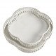 Set of 2 Idylle Metal Trays