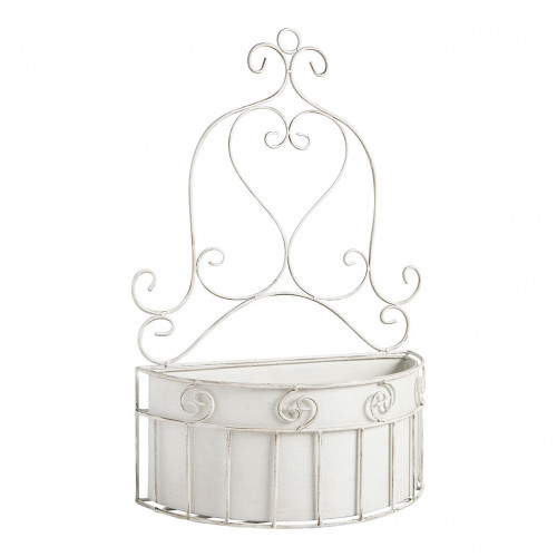 Set di 2 supporti murali in metallo per piante