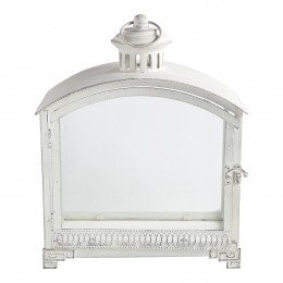 Lanterna Marie em metal - Modelo grande - H. 33 cm