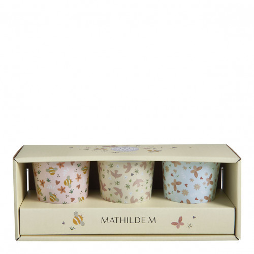 Set de 3 verres Une hirondelle a fait le Printemps Set de 3 verres Une hirondelle a fait le Printemps