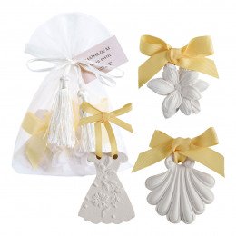 Saquinho com 3 decorações perfumadas - Sol Pastel