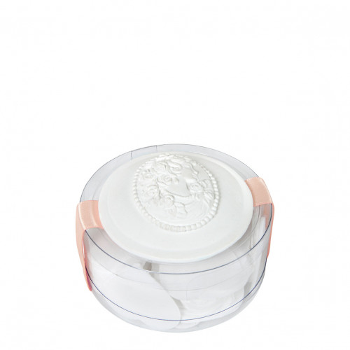Boîte de feuilles de savon parfumé Petits Cœurs  Marquise - Jasmin