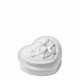 Heart-shaped Box of 30 Rose-scented Soap Sheets - Rose Fragrance