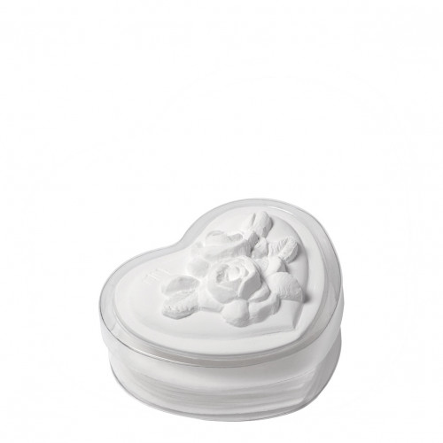 Heart-shaped Box of 30 Rose-scented Soap Sheets - Rose Fragrance