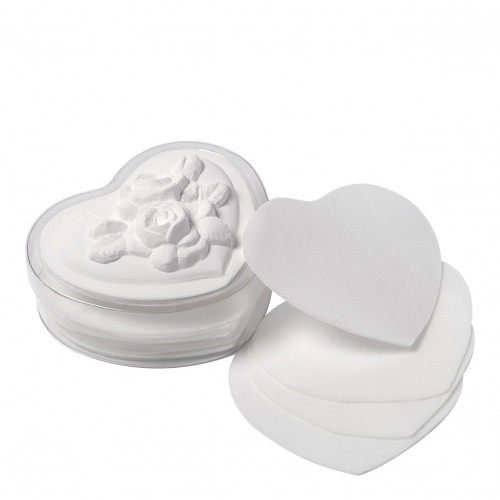 Scatola Cuore di 30 fogli di sapone profumato Rosa - Profumo Rosa