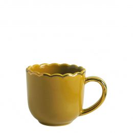 Taza de café Marguerite - Mostaza