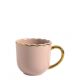 Tasse à café Marguerite - Vieux rose