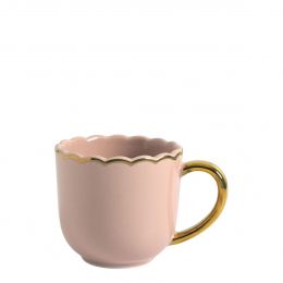 Tasse à café Marguerite - Vieux rose