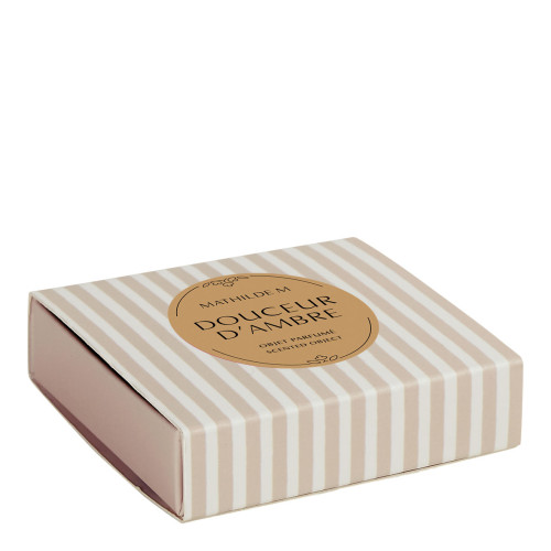 Coffret de 4 décors fondants en cire parfumée - Douceur d'Ambre