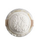 Box of White Glittery Star Soap Leaves - Rose Scent
