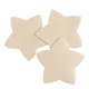 Box of nude star soap sheets - Rose fragrance