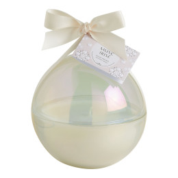 Scented Candle Christmas Ball Fête Nacrée 210 g - Musc Irisé