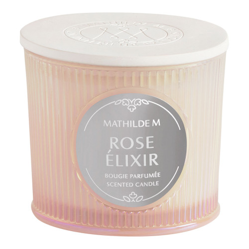 Bougie parfumée Les Intemporelles en Fête 400 g - Rose Élixir